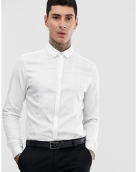 ASOS DESIGN Slim Fit Sa Shirt With