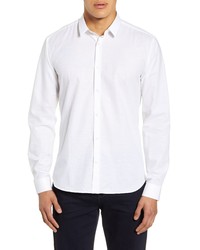 Jared Lang Slim Fit White Button Up Shirt