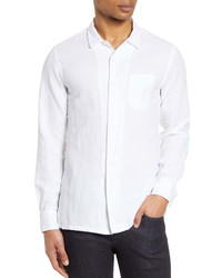 Officine Generale Solid Button Up Shirt