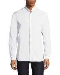 The Kooples Solid Long Sleeve Button Down Shirt