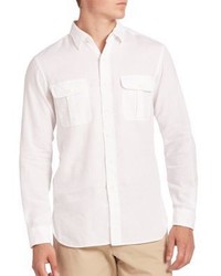 Polo Ralph Lauren Solid Slim Fit Button Down Shirt