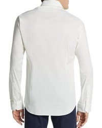 Versace Speckle Print Cotton Blend Sportshirt