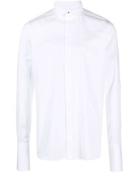 Tagliatore Split Cuff Sleeves Cotton Shirt
