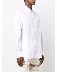 Givenchy Spread Collar Button Up Shirt