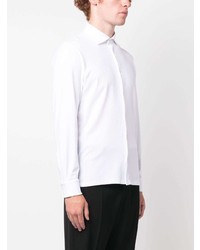 Fedeli Spread Collar Button Up Shirt