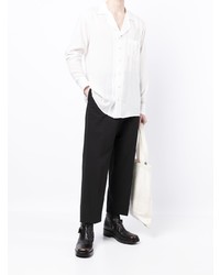 Sulvam Spread Collar Cotton Shirt