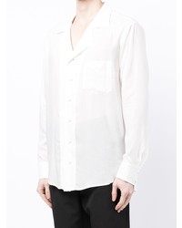 Sulvam Spread Collar Cotton Shirt