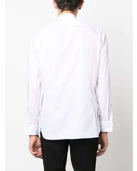 Lardini Spread Collar Cotton Shirt
