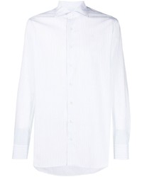 Lardini Spread Collar Cotton Shirt