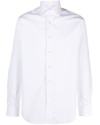Xacus Spread Collar Cotton Shirt