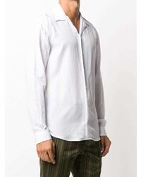 Costumein Spread Collar Long Sleeve Shirt