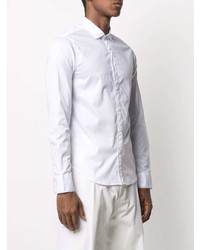 Emporio Armani Spread Collar Long Sleeve Shirt