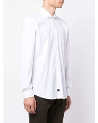 Fay Spread Collar Long Sleeve Shirt