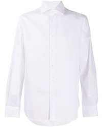 Corneliani Spread Collar Long Sleeve Shirt