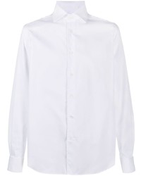 Corneliani Spread Collar Long Sleeved Shirt