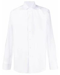 Canali Spread Collar Shirt