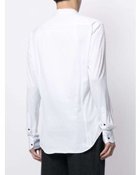 Giorgio Armani Stand Collar Bib Detail Shirt