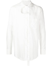 Sulvam Strap Detailing Button Up Shirt