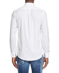 DSQUARED2 Stretch Cotton Military Shirt