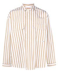 Sunnei Stripe Button Up Shirt