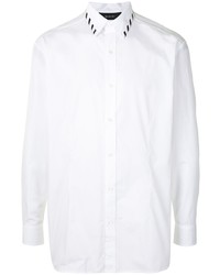 Qasimi Stripe Detail Button Up Shirt