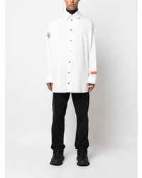 Heron Preston Stripe Detail Popeline Shirt