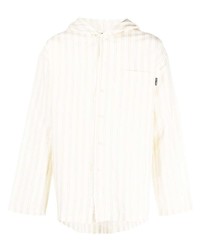 Daily Paper Stripe Pattern Hooded Shirt