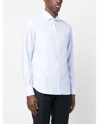 Fedeli Stripe Pattern Long Sleeve Shirt