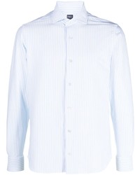 Fedeli Stripe Pattern Long Sleeve Shirt