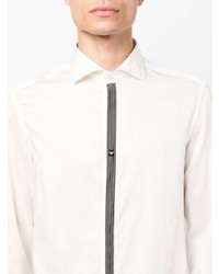 Emporio Armani Stripe Placket Long Sleeve Shirt