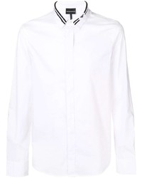Emporio Armani Stripe Trim Shirt