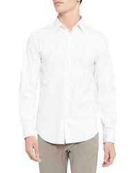 Theory Sylvain Nd Structure Knit Button Up Shirt