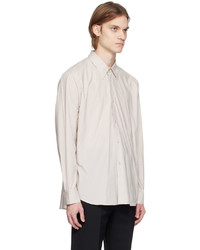 Acne Studios Taupe Button Up Shirt