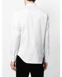 Emporio Armani Textured Slim Fit Shirt