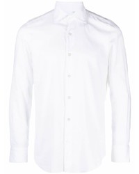 Finamore 1925 Napoli Tokyo Long Sleeve Cotton Shirt