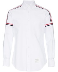 Thom Browne Tricolour Stripe Cotton Shirt