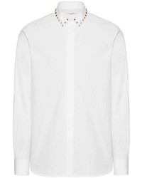 Valentino Untitled Stud Cotton Shirt