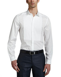 Versace Collection Long Sleeve Dress Shirt White