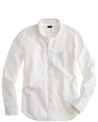 J.Crew Vintage Oxford Shirt In White