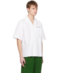 Marni White Button Up Shirt