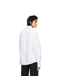 Y/Project White Classic Asymmetric Collar Shirt
