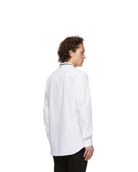 Givenchy White Collar Webbing Shirt