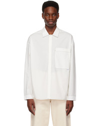 Sunnei White Contrast Stitch Shirt