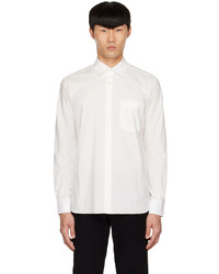 Salie 66 White Cotton Henry Shirt