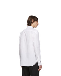 Maison Margiela White Cotton Poplin Shirt