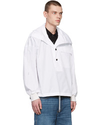 Alexander McQueen White Cotton Poplin Shirt