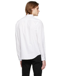 MAISON KITSUNÉ White Cotton Regular Shirt