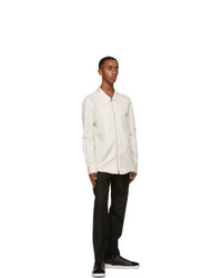 Ermenegildo Zegna Couture White Cotton Shirt