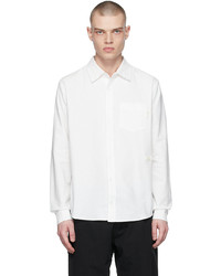 Advisory Board Crystals White Cotton Shirt