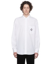 Ralph Lauren Purple Label White Cotton Shirt